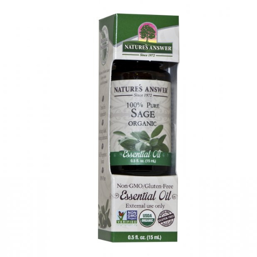 Nature's Answer Essential Oils Sage .5oz