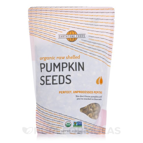Earthtone Foods Pumpkin Seeds Organic 16oz