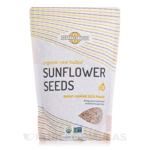 Earthtone Foods Sunflower Seeds Organic 16oz