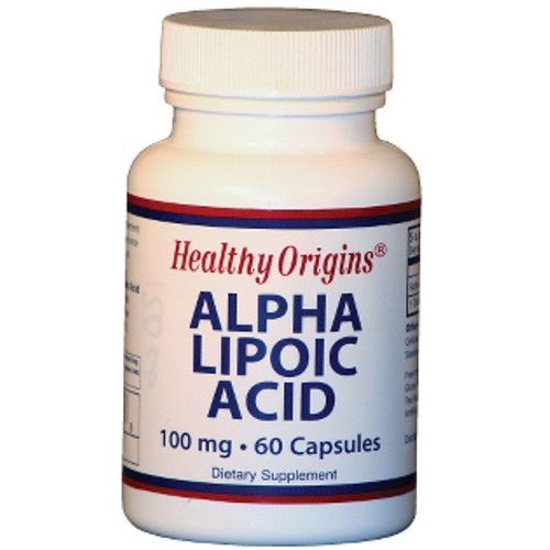 Healthy Origins Alpha Lipoic Acid 100mg 60cp