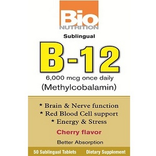 Bio Nutrition B12 Sublingual Tablets