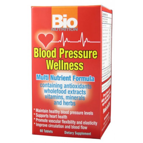 Bio Nutrition Blood Pressure Wellness 60tb
