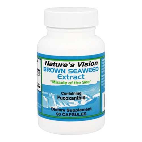 Nature's Vision Brown Seaweed Extract 250mg 90 cap