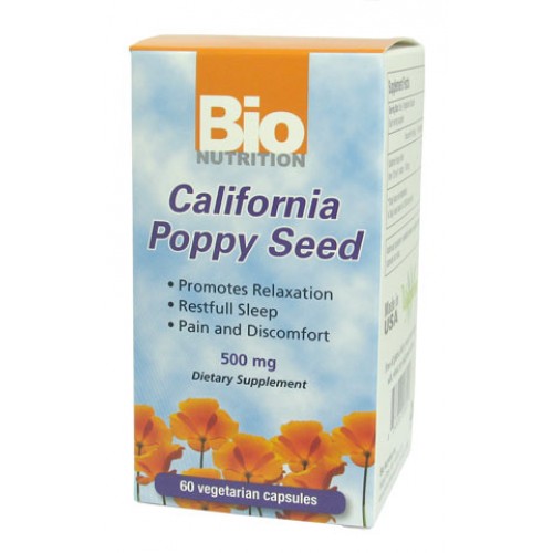 Bio Nutrition California Poppy Extract 60vc