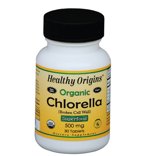Healthy Origins Chlorella 500mg Organic 30tb