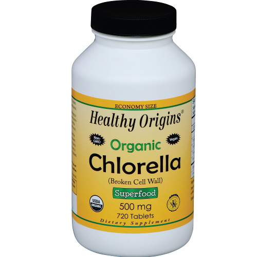 Healthy Origins Chlorella 500mg (Organic) 720tb