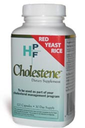 HPF Cholestene Red Yeast Rice 120 Caps