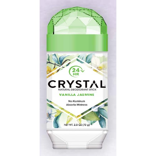 Crystal Deodorant Solid Stick Vanilla Jasmine 2.5oz