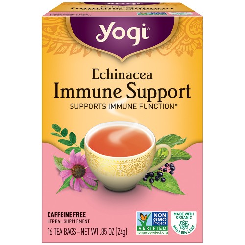 Yogi Tea Company Echinacea Immune Support 16bg