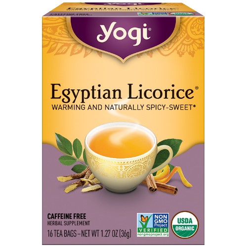 Yogi Tea Company Egyptian Licorice 16bg