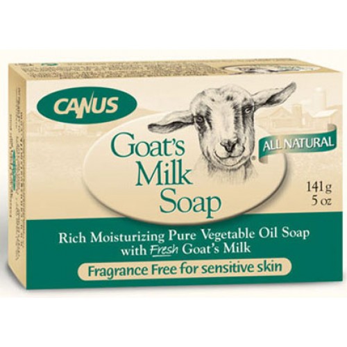Canus Goat Milk Bar Soap Fragrance Free 5oz