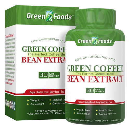 Green Foods Green Coffee Bean 400mg 60cp