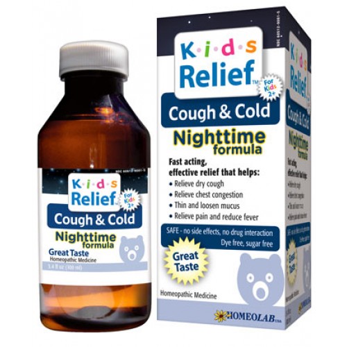 Homeolab Kids Relief Cold & Cough Nite 3.4oz