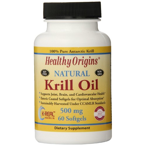 Healthy Origins Krill Oil 500mg 60sg