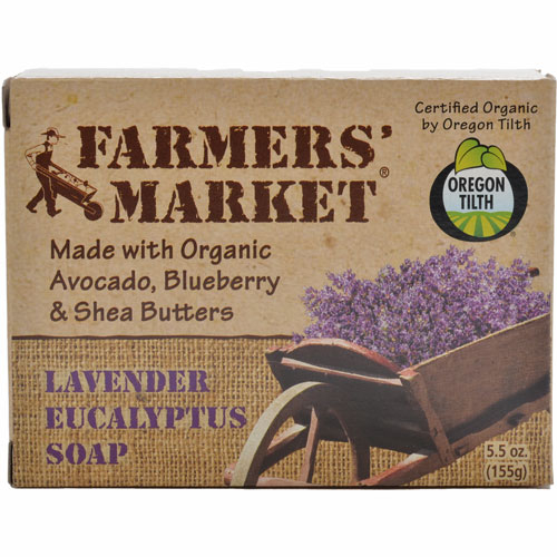 Farmers Market Bar Soap Lavender Eucalyptus 5.5oz