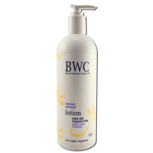 BWC Lotion Extra Rich Fragrance Free Hand & Body 16oz