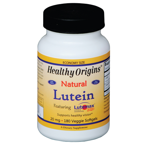 Healthy Origins Lutein 20mg (Lutemax2020) 180vg
