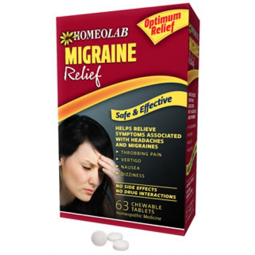 Homeolab Migraine Relief 63 tab