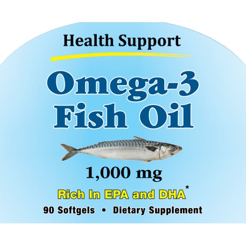 Health Support Omega-3 Fish Oil 90sg