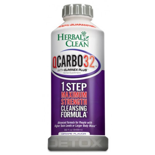 Herbal Clean Q Carbo One Step Grape 32oz