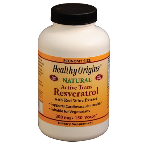 Healthy Origins Resveratrol 300mg 150vc