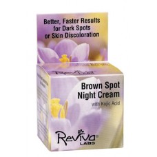 Reviva Brown Spot Night Cream with Kojic Acid 1oz