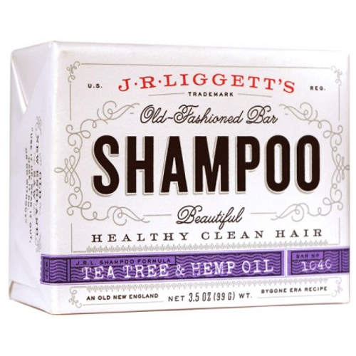 J.R. Liggetts Bar Shampoo Tea Tree & Hemp Oil 3.5oz