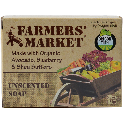 Farmers Market Bar Soap Unscented 5.5oz