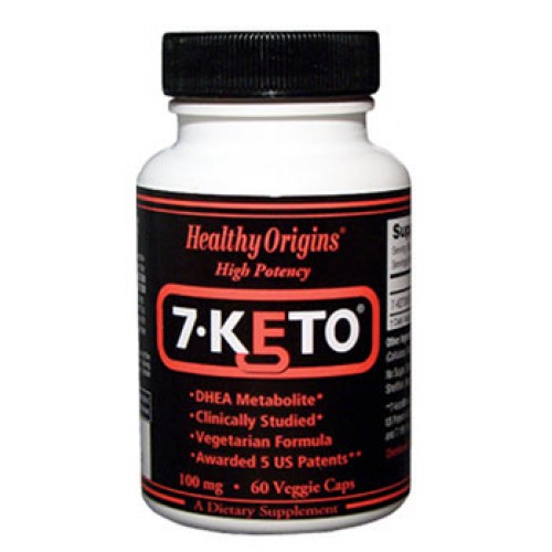Healthy Origins 7-Keto 100mg DHEA 60vc