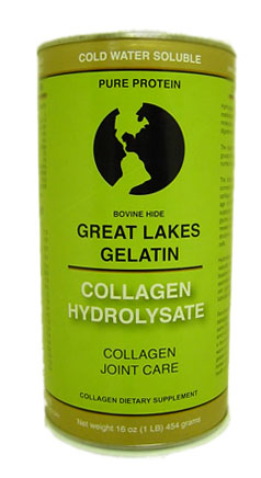 Great Lakes Gelatin Collagen Hydrolysate Bovine (Green) 1lb