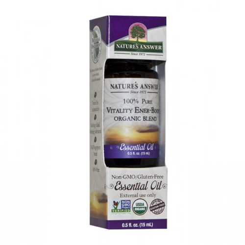 Nature's Answer Essential Oils Vitality Ener-Boost .5oz