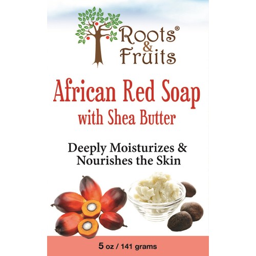 Bio Nutrition Roots & Fruits Bar Soap African Red 5oz