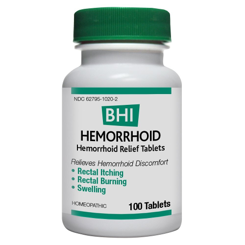 Medinatura BHI Hemorrhoid Tablets 100ct