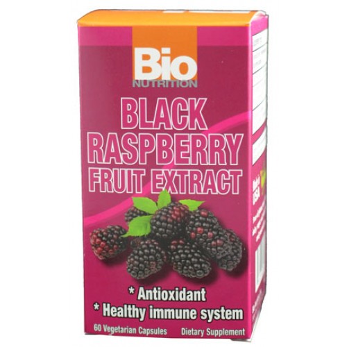 Bio Nutrition Black Raspberry Fruit Extract 60vc