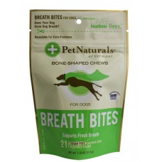 Pet Naturals Breath Bites For Dogs 21ct