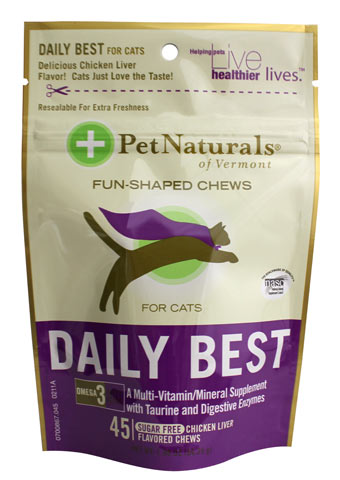 Pet Naturals Daily Best For Cats 45ct