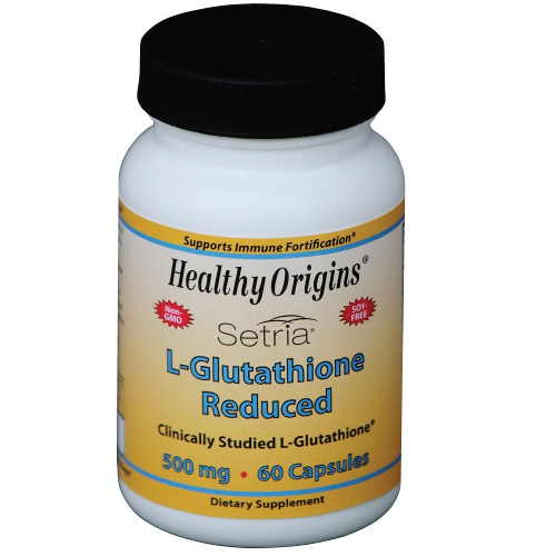 Healthy Origins L-Glutathione Setria Reduced 500mg 60cp
