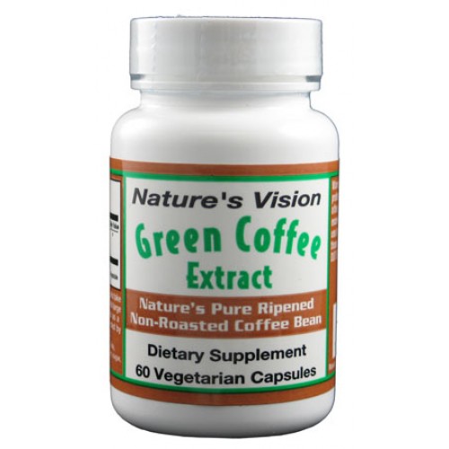 Nature's Vision Green Coffee Extract 400mg 60 VC