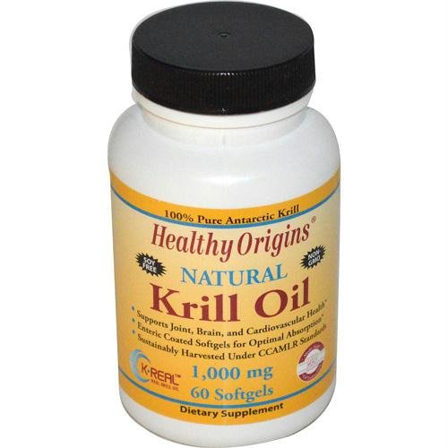 Healthy Origins Krill Oil 1000mg 60sg