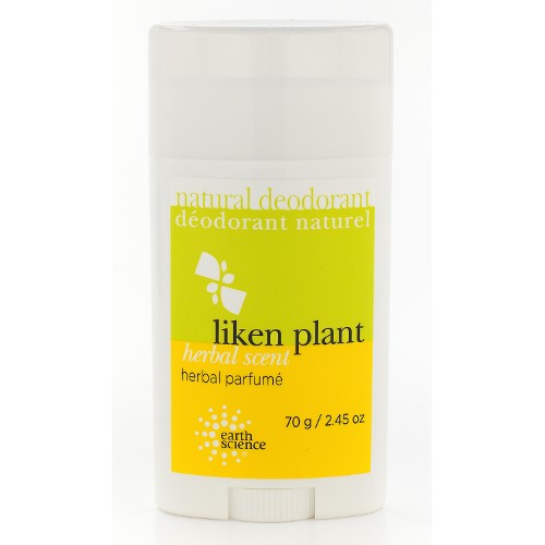 Earth Science Deodorant Liken Orginal Herbal Stick 2.5oz