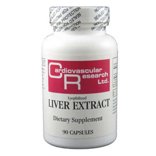 Ecological Formulas Liver Extract Lyophilized 90cp