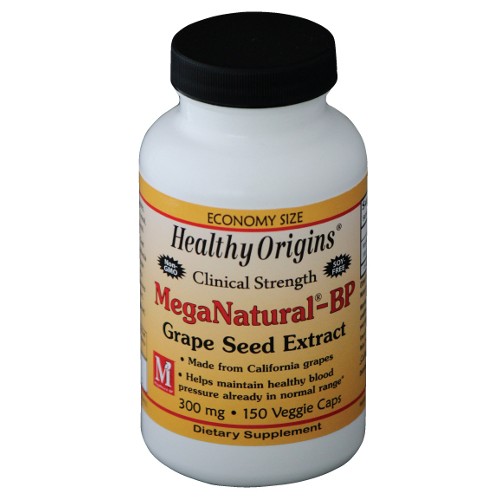 Healthy Origins MegaNatural BP Grape Seed Extract 300mg 150cp