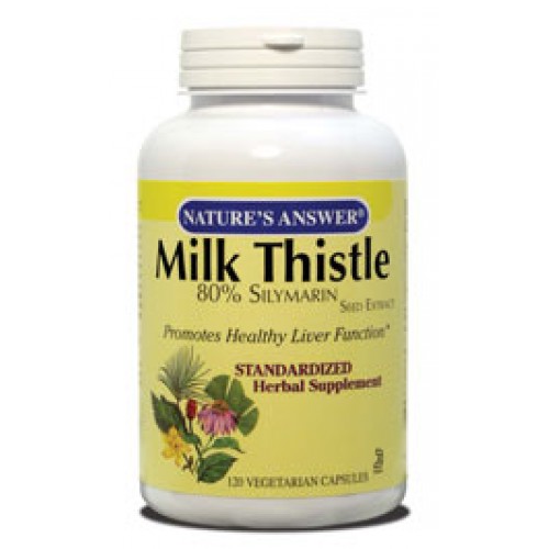 Nature\'s Answer Milk Thistle Seed 120vc