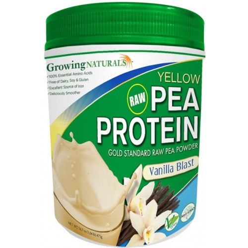 Growing Naturals Pea Protein Vanilla 1lb