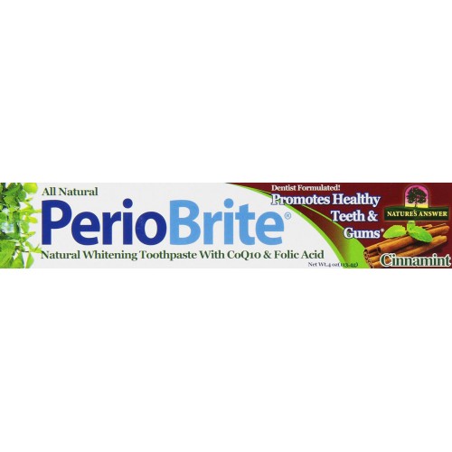 Nature\'s Answer Periobrite Toothpaste Cinnamint  4oz
