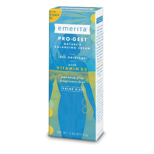 Emerita Progest Balancing Cream and Vitamin D3 4oz