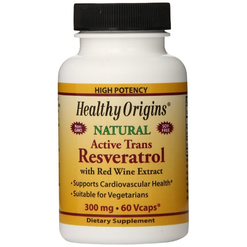 Healthy Origins Resveratrol 300mg 60vc