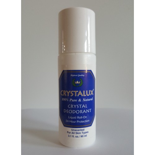 Crystalux Deodorant Roll On 3.1oz