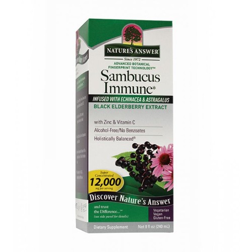 Nature's Answer Sambucus Immune Support 8oz