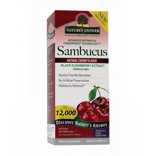 Nature's Answer Sambucus Super Concentrated Cherry 8oz